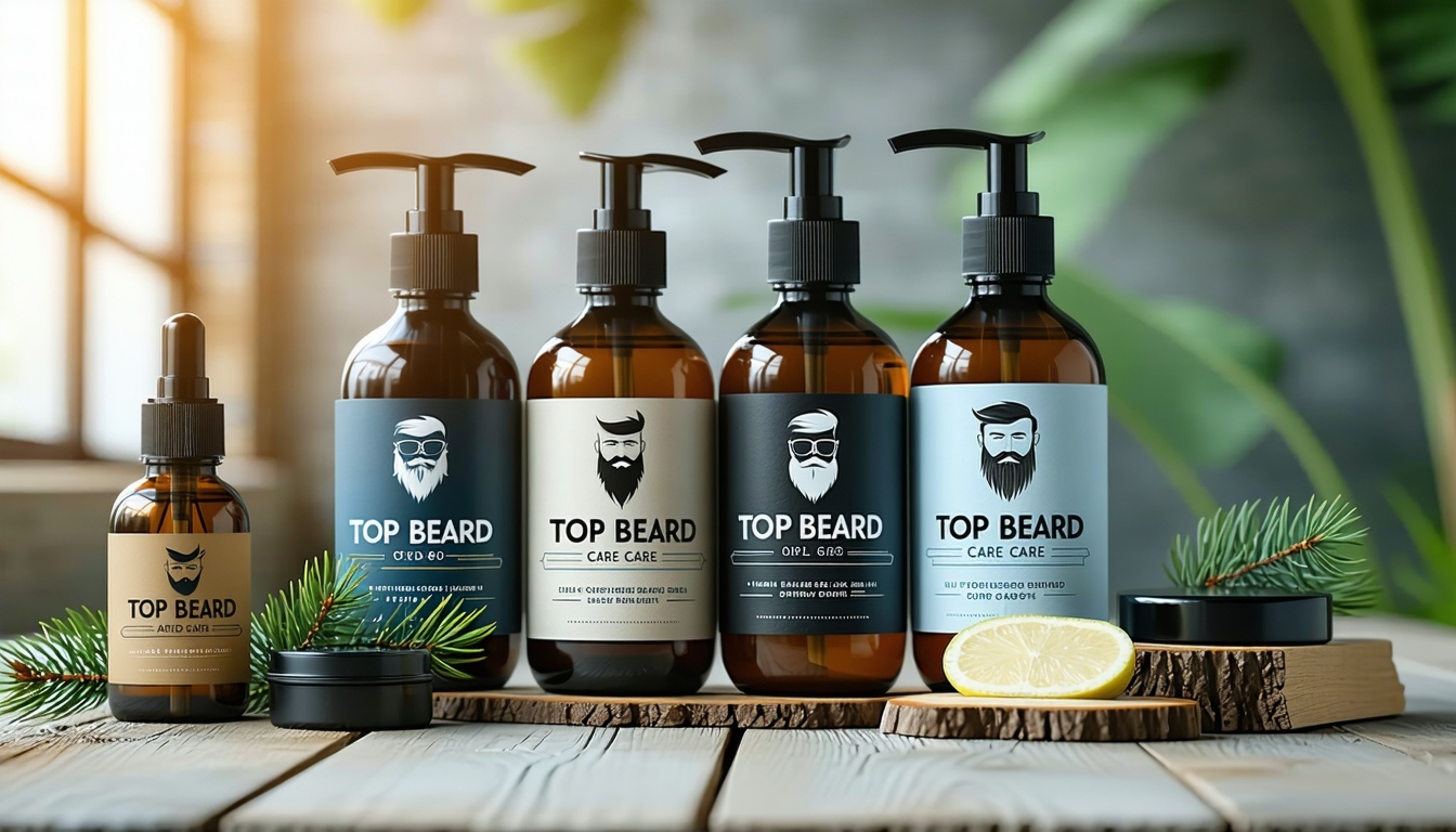 Logo of a top beard care product line