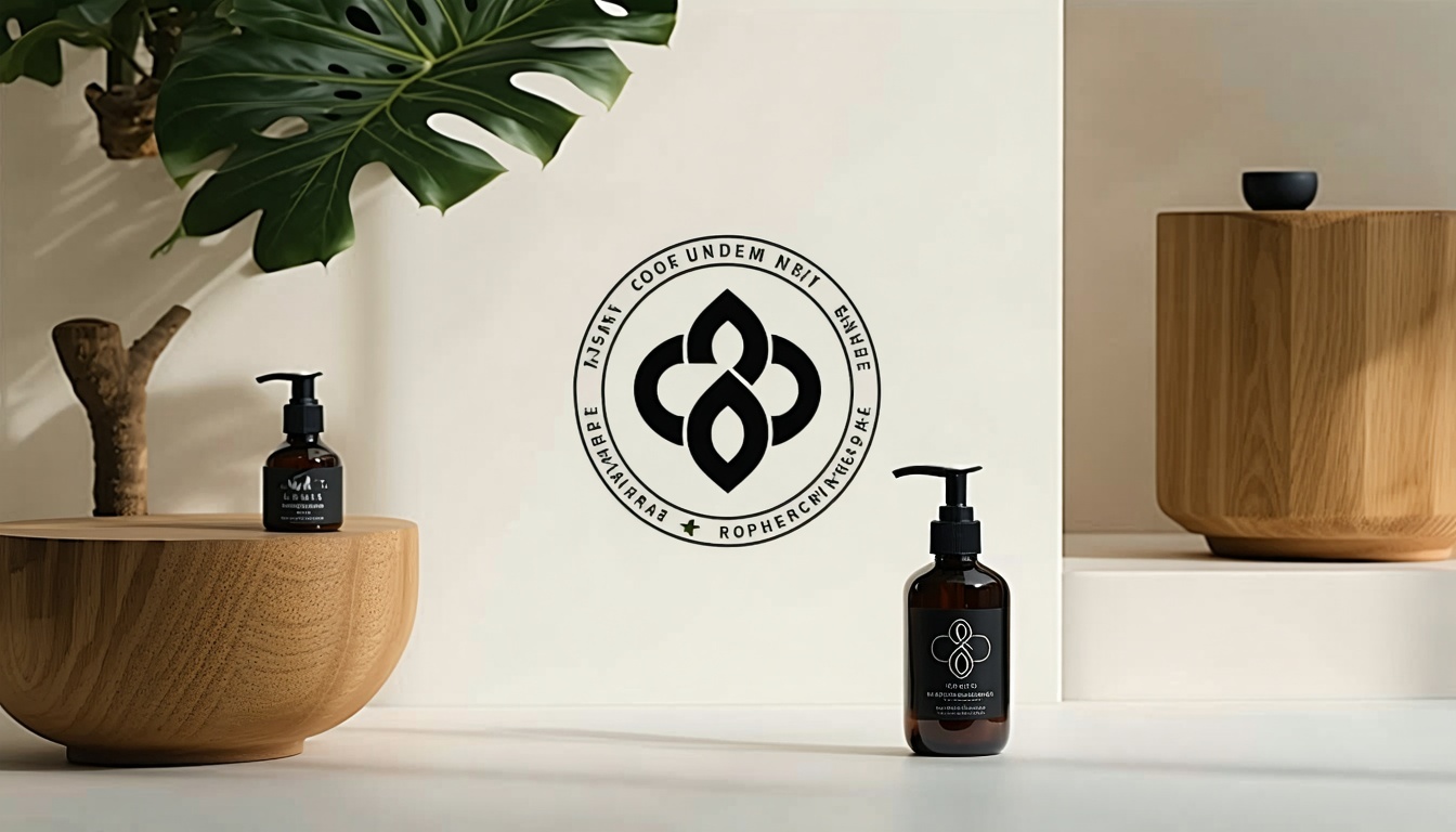 Logo of a premium men's skincare brand