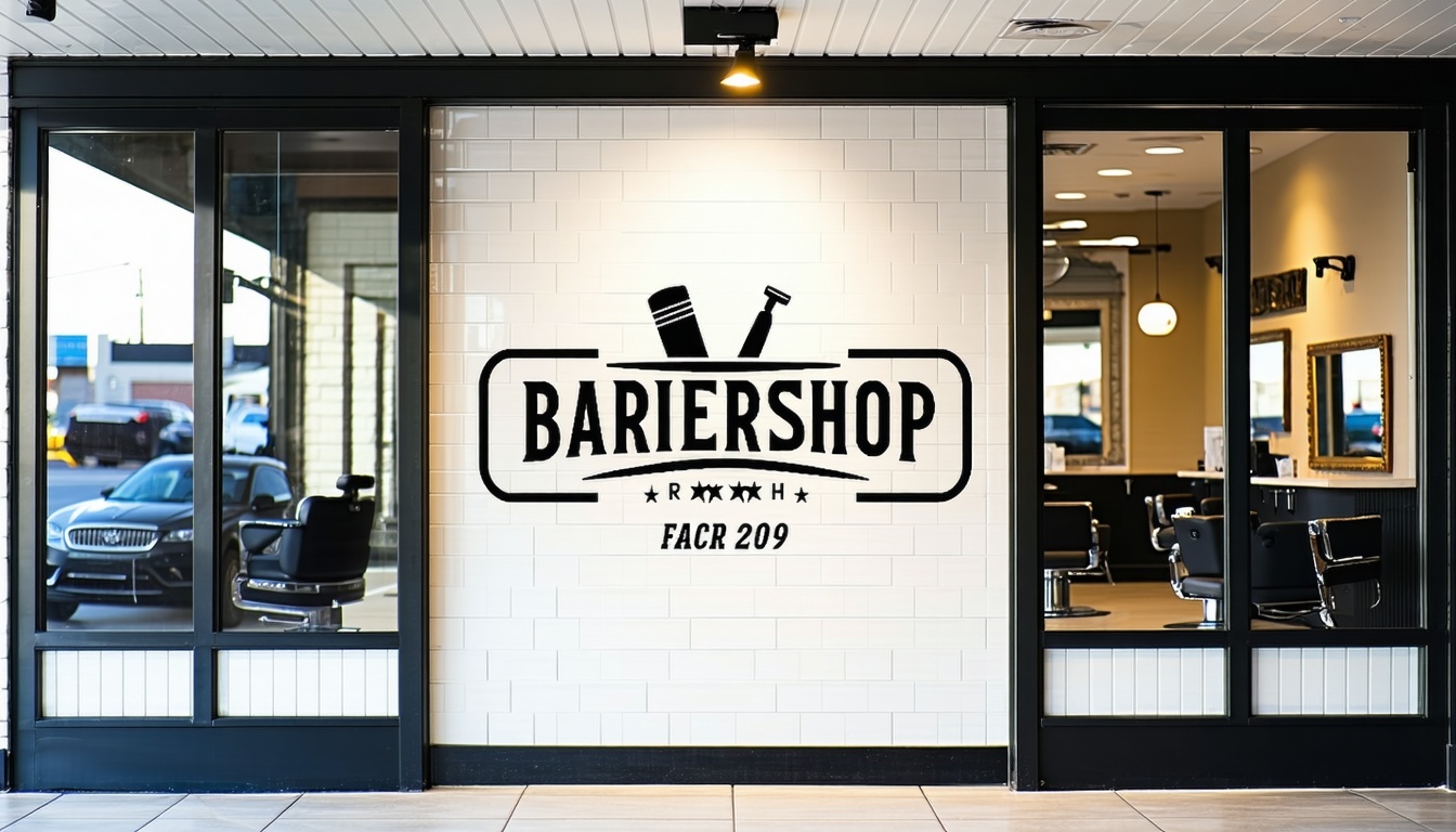 Logo of a renowned barbershop chain